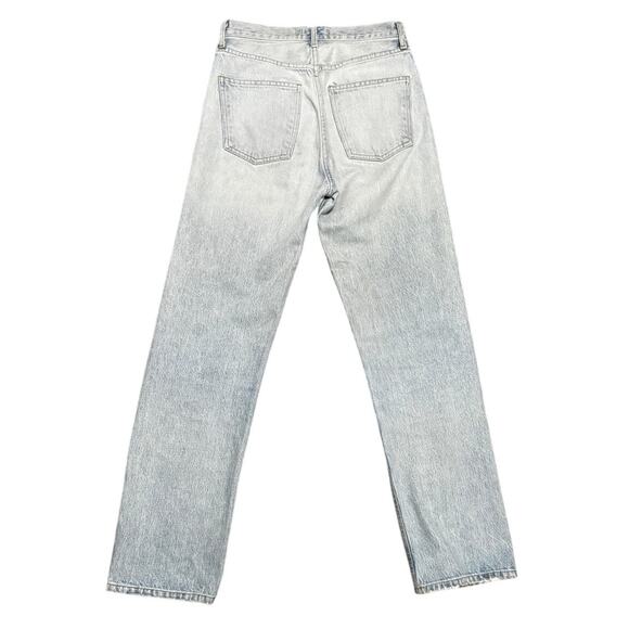 AGOLDE 90’s Jean Women’s Size 24 Light Wash High Rise Straight Leg Denim Jeans - Picture 7 of 7